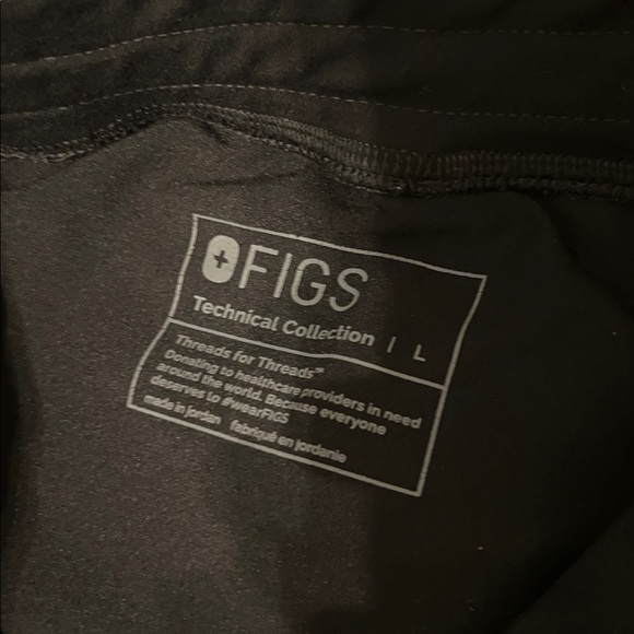 Figs Black Technical Collection Pants - Picture 2 of 4
